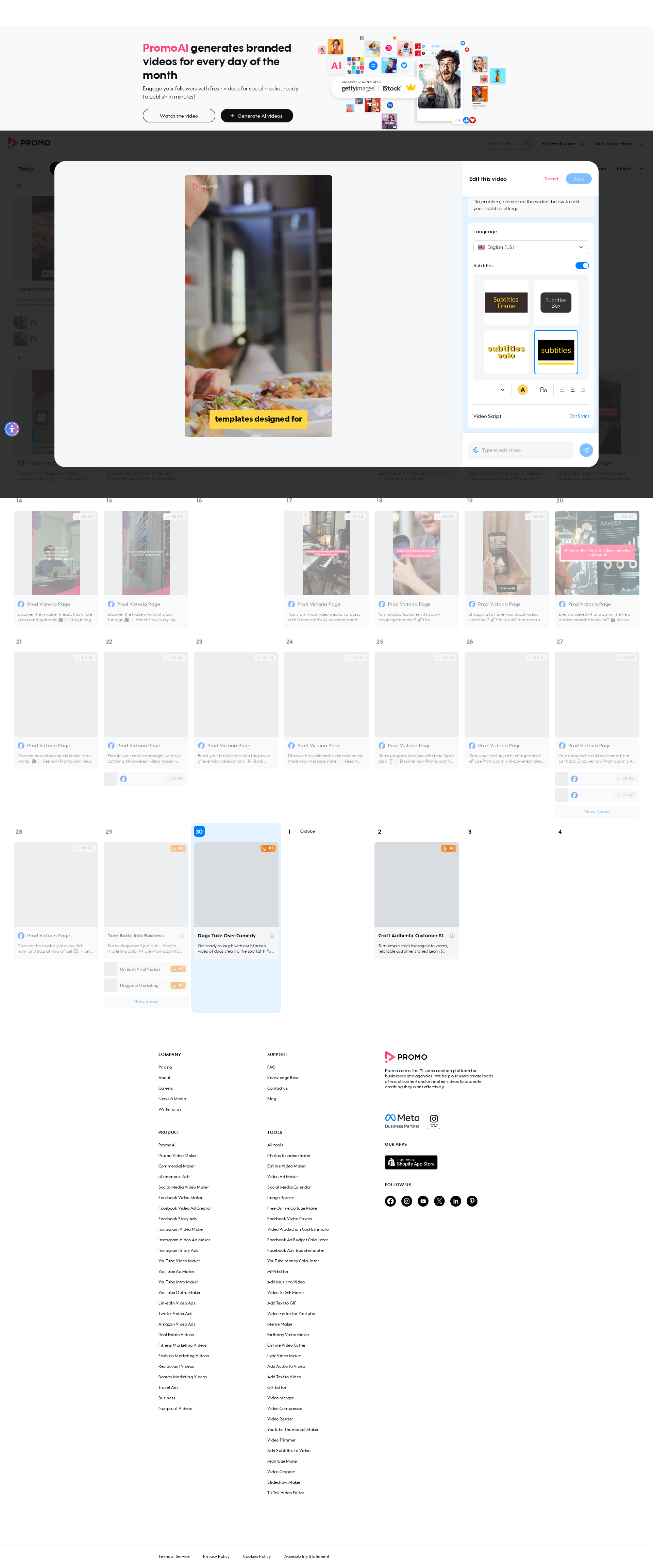 Test failure screenshot